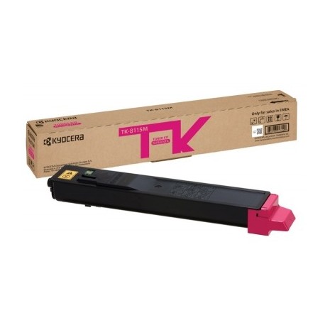 KYOCERA M8124/M8130CIDN CARTUCHO DE TONER MAGENTA (1T02P3BNL0, TK-8115M) 6.000 COPIAS