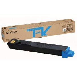 KYOCERA M8124/M8130 CARTUCHO DE TONER CYAN(1T02P3CNL0, TK-8115C)6.000 COPIAS