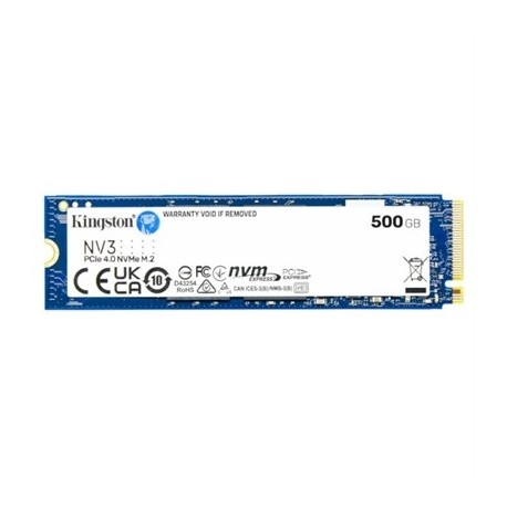 KINGSTON NV3 SSD 500GB PCIE NVME GEN 4.0