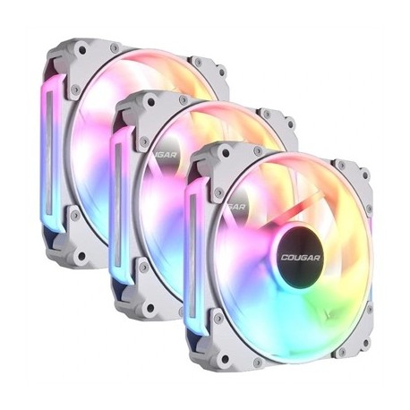 COUGAR VENT. MODULAR APOLAR 120 ARGB WHITE (3PCS)
