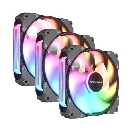 COUGAR VENT. MODULAR APOLAR 120 ARGB (3PCS)