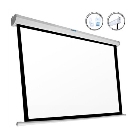 IGGUAL PANTALLA ELECTRICA 4:3 134" 240X240 CM