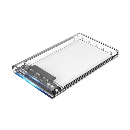 COOLBOX CAJA HDD 2.5" SCT-2533 USB3.0 TRANSPARENTE