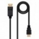 NANOCABLE CABLE CONVERSOR DP A HDMI 1 M NEGRO