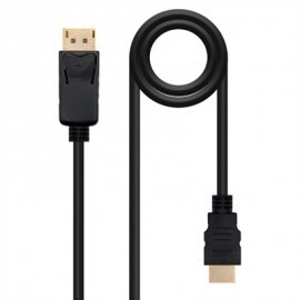 NANOCABLE CABLE CONVERSOR DP A HDMI 1 M NEGRO