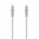 AISENS LATIGUILLO RJ45 CAT.6A UTP GRIS 30CM