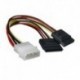 NANOCABLE CABLE SATA ALIMENTACION XHD2 30 CM