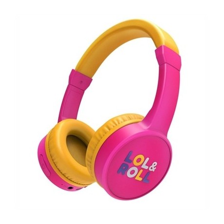 ENERGY LOL&ROLL AURICULARES POP KIDS BT PINK