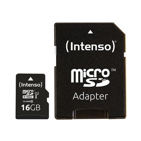 INTENSO 3423470 MICRO SD UHS-I PREMIUM 16GB C/ADAP