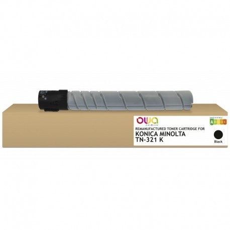 ARMOR TONER OWA TN321K KONICA MINOLTA BIZHUB C224 (A33K150) NEGRO