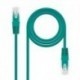 NANOCABLE LATIGUILLO RJ45 CATEGORIA 6 UTP 2M VERDE