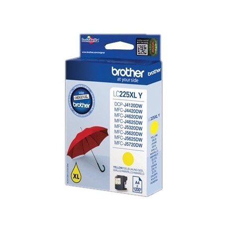 BROTHER CARTUCHO TINTA  AMARILLO SUPER LARGA DURACION  MFCJ4420DW Y MFCJ4620DW