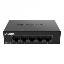 D-LINK DGS-105GL SWITCH 5XGB METAL PLUG&PLAY