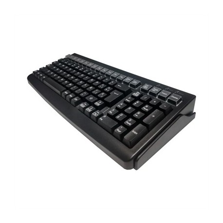 TECLADO POS MUSTEK MKB-800. BANDA MAGNETICA 3PISTAS. USB. NEGRO.
