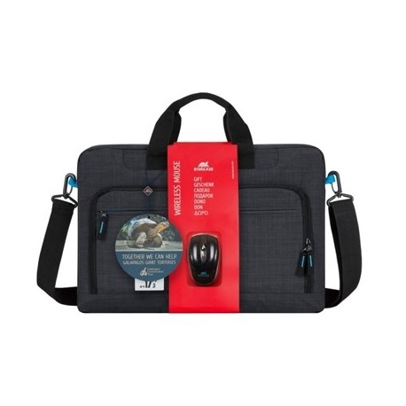 RIVACASE 8058 BUNDLE MALETIN 17,3" + RATON INAL.