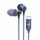 ENERGY SISTEM AURICULARES METALLIZED TYPE C NAVY