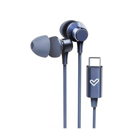 ENERGY SISTEM AURICULARES METALLIZED TYPE C NAVY