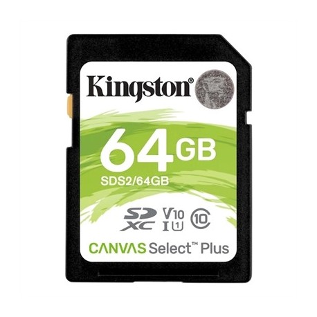KINGSTON SDS2/64GB SD XC 64GB CLASE 10