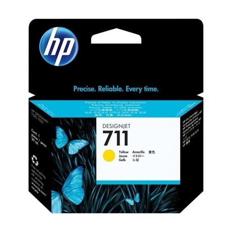 HP CARTUCHO 711  AMARILLO