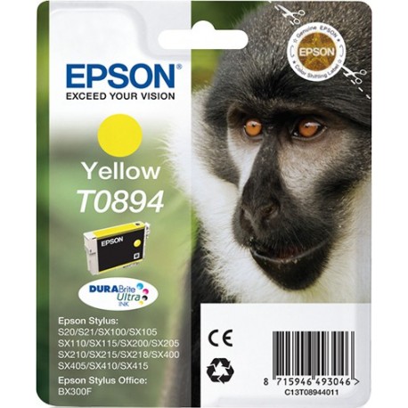 EPSON STYLUS S20/SX105/SX205/405 CARTUCHO AMARILLO