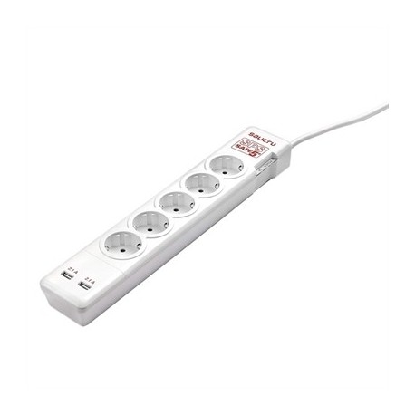 SALICRU SPS SAFE 5+ REGLETA CON PROTECCION 5 TOMAS