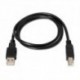 CABLE AISENS USB 2.0 IMPRESORA TIPO A M-B M NEGRO 3.0M