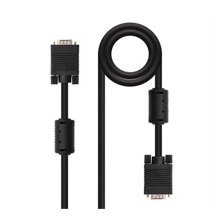 NANOCABLE CABLE CONMUTADOR VGA 3 M NEGRO