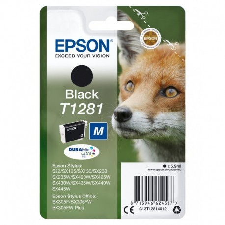 EPSON CARTUCHO T1281 NEGRO