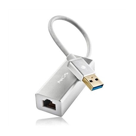 NGS ADAPTADOR HACKER 3.0 USB A LAN 1GBPS CABLE 15C