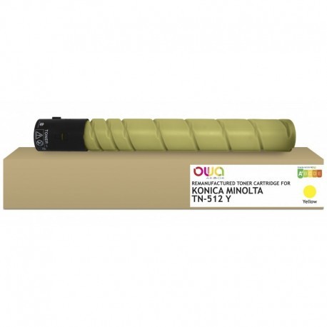 ARMOR OWA TONER TN512Y A33K252 PARA KONICA MINOLTA BIZHUB C454 (E)/C554 ( E). DEVELOP INEO +454/+554. OLIVETTI D-COLOR M 26 000P