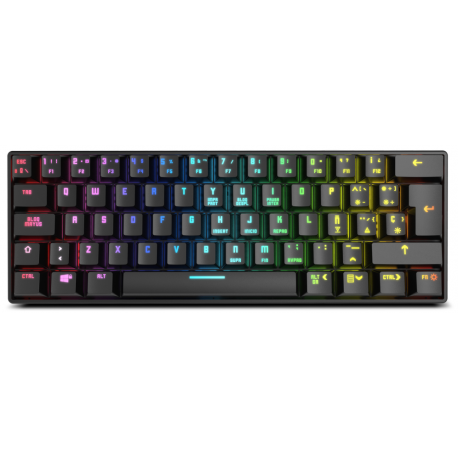 KROM TECLADO GAMING KLUSTER RGB MINI KEYBOARD