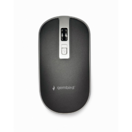 RATON GEMBIRD OPTICAL BLACK SILVER RF INALAMBRICO PILAS