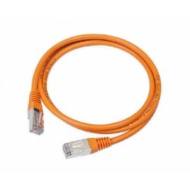 CABLE CAT5E UTP MOLDEADO 0,5M NARANJA