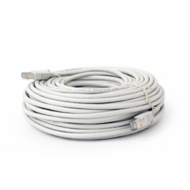 CABLE RED GEMBIRD FTP CAT6 BLINDADO CCA AWG26 BOBINA 30M GRIS