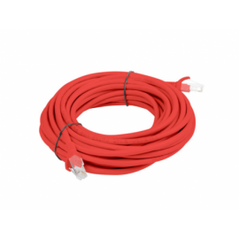 CABLE RED LANBERG LATIGUILLO CAT.6 UTP 5M ROJO FLUKE  PASSED