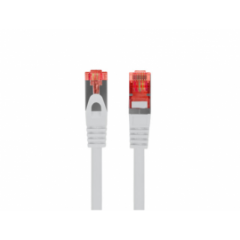 CABLE RED LANBERG LATIGUILLO CAT.6 S/FTP LSZH CU 1.5M GRIS FLUKE  PASSED