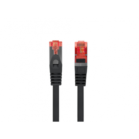 CABLE RED LANBERG LATIGUILLO CAT.6 S/FTP LSZH CU 2M NEGRO FLUKE  PASSED