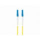 CABLE DE FIBRAOPTICA LANBERG 2M MONO LC/UPC-LC/UPC SIMPLEX G657A1 LSZH AMARILL