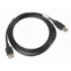 CABLE ALARGADOR LANBERG USB 2.0 MACHO HEMBRA 1.8M NEGRO