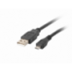 CABLE USB LANBERG 2.0 MACHO/MICRO USB MACHO 1.8 M NEGRO