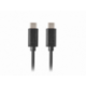 CABLE LANBERG USB C 3.1 GEN 1 MACHO/MACHO 0.5M NEGRO