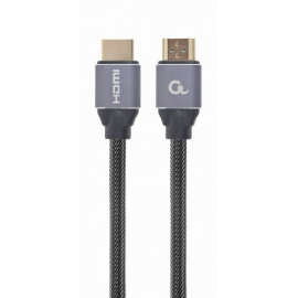 CABLE HDMI 2.0 4K 60HZ GEMBIRD CCBP-HDMI-1M PREMIUM TRENZADO ETHERNET 1M NEGRO