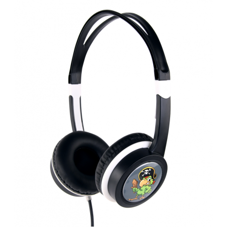 AURICULARES GEMBIRD MHP-JR-BK INFANTIL NEGRO ALAMBRICO JACK 3.5MM