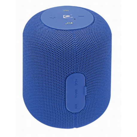 ALTAVOZ PORTATIL GEMBIRD 5W  BLUETOOTH CON MICRO AZUL