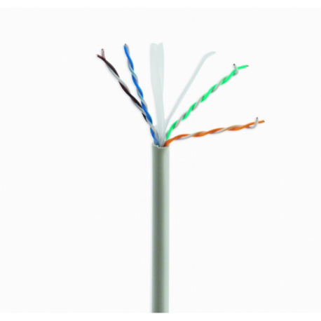 CABLE RED GEMBIRD CAT6 UTP LAN PREMIUM CCA SOLID ECA 305M