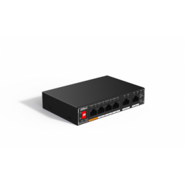 SWITCH IT DAHUA DH-SG1006P 6-PORT UNMANAGED DESKTOP GIGABIT SWITCH 4-PORT POE