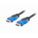 CABLE HDMI LANBERG MACHO/MACHO V2.0 CU 4K 20M NEGRO