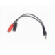CABLE AUDIO GEMBIRD SPLITER CONECTOR 3,5MM