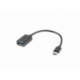 ADAPTADOR LANBERG OTG USB-C(M) A USB-A 2.0 (H) 15 CM NEGRO
