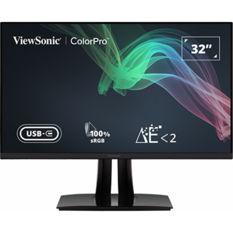 MONITOR VIEWSONIC 32" UHD IPS LED 2XHDMI DP-IN DP-OUT USB-C RJ45 AJUSTABLE